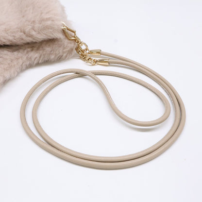 Max Mara Ombrato Vargin Wool Alpaca Silk Teddy Bear Mitten — view 5