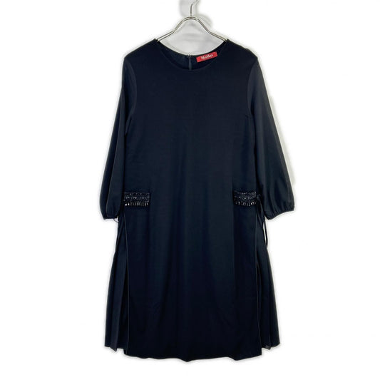 Max Mara Maxmara Studio Black Dress