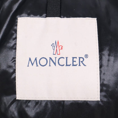 Moncler Montcla Inside Logo Embroidered Grosgrain Tape Hoodie Down — view 5