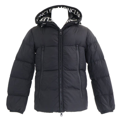 Moncler Montcla Inside Logo Embroidered Grosgrain Tape Hoodie Down