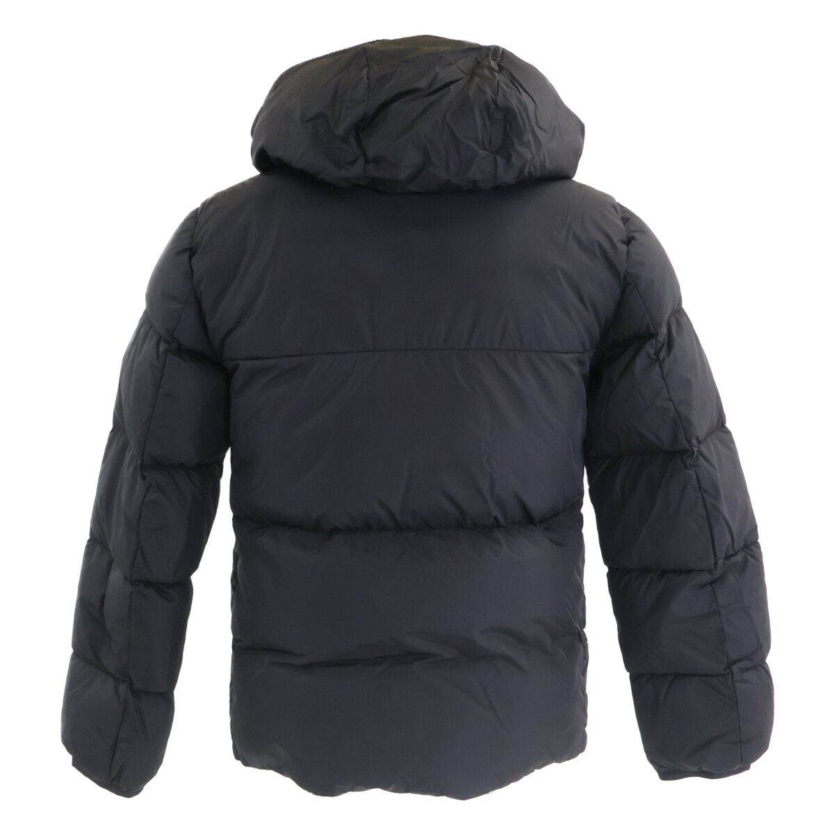 Moncler Montcla Inside Logo Embroidered Grosgrain Tape Hoodie Down — view 2