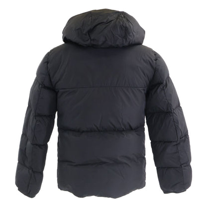 Moncler Montcla Inside Logo Embroidered Grosgrain Tape Hoodie Down — view 2