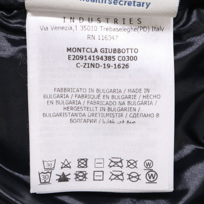 Moncler Montcla Inside Logo Embroidered Grosgrain Tape Hoodie Down — view 6