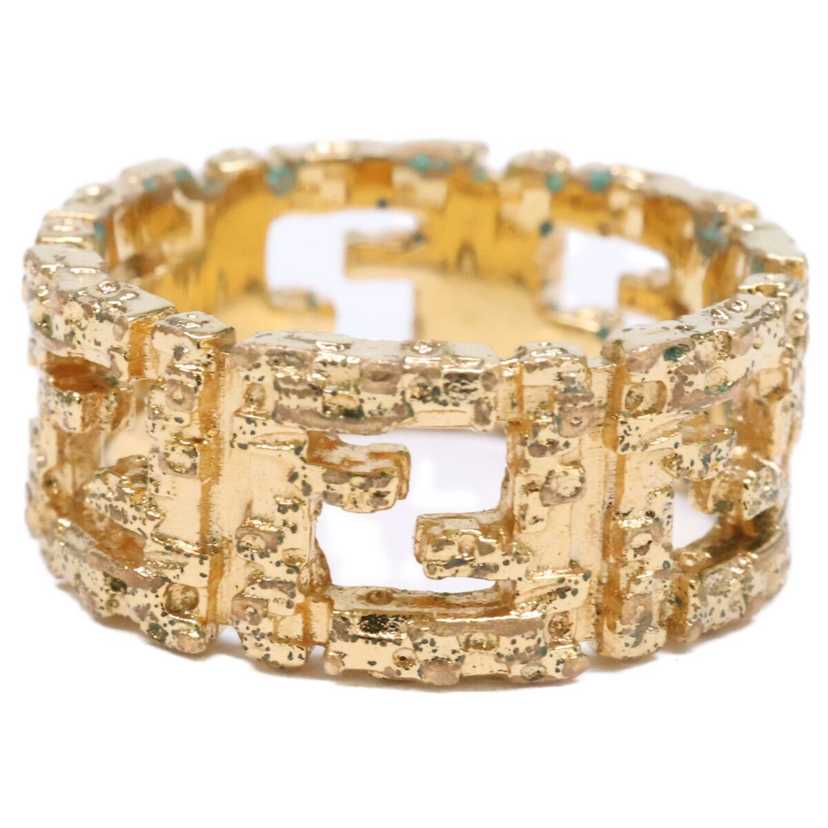 Fendi Lock FF Ring XS