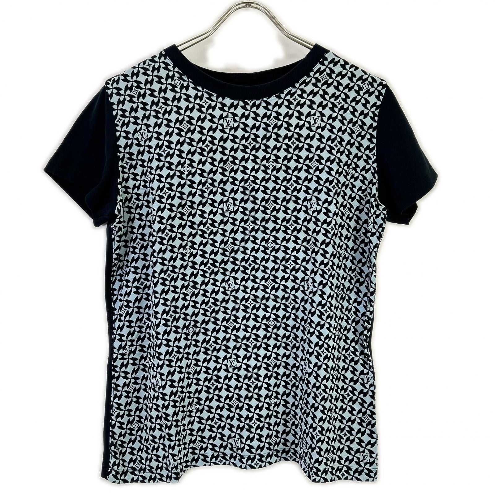 Louis Vuitton Monogram All Over Silk Cut Replacement Short Sleeve T-Shirt