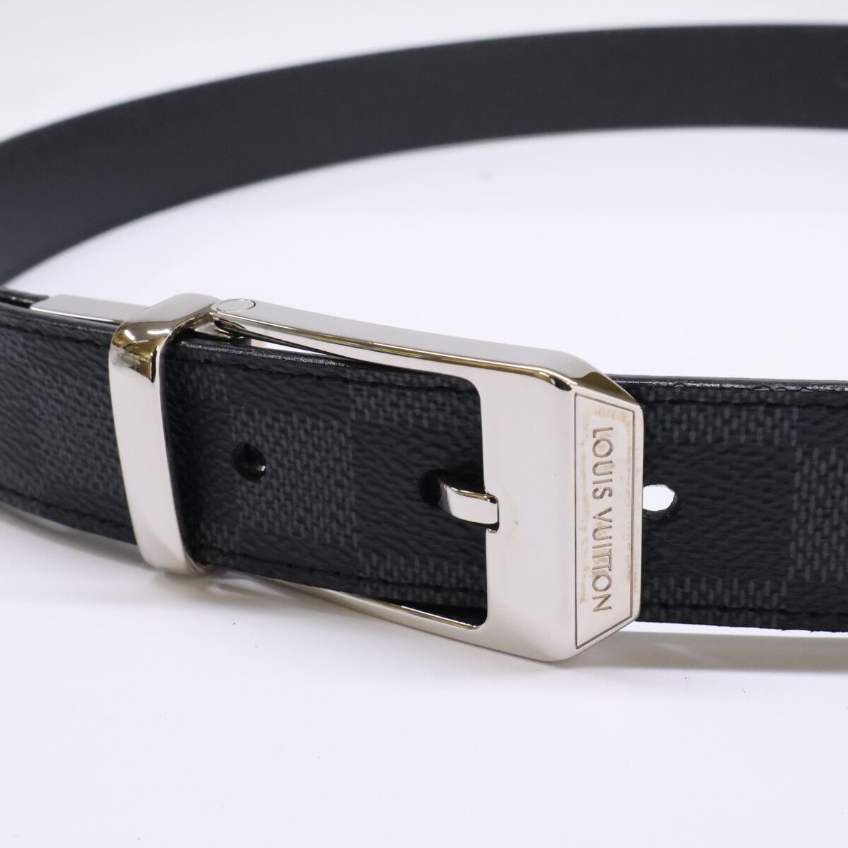 Louis Vuitton Ceinture Seattle Damier Graphite Belt — view 5