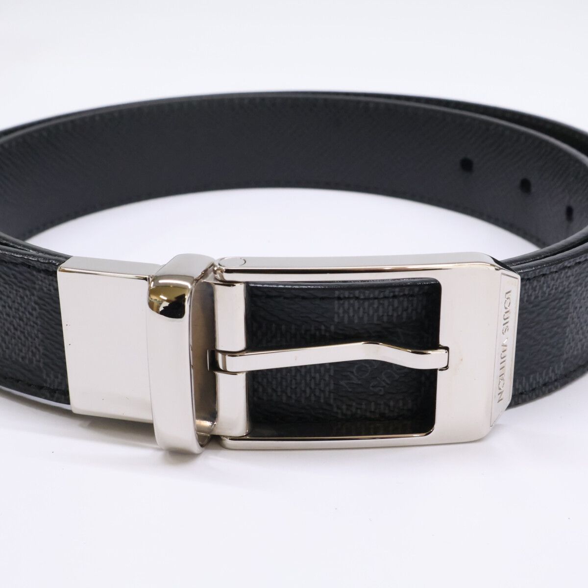 Louis Vuitton Ceinture Seattle Damier Graphite Belt — view 6