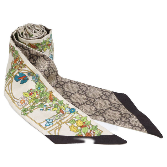Gucci GG Flora Silk Scarf