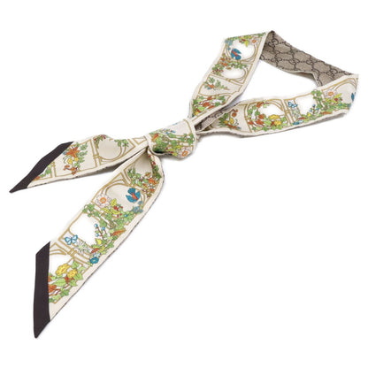 Gucci GG Flora Silk Scarf — view 3