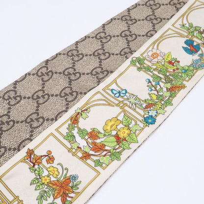Gucci GG Flora Silk Scarf — view 4