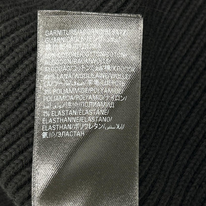 Balenciaga Black Cotton Wool Stretch Crew Neck Knit XS Sweater — view 4