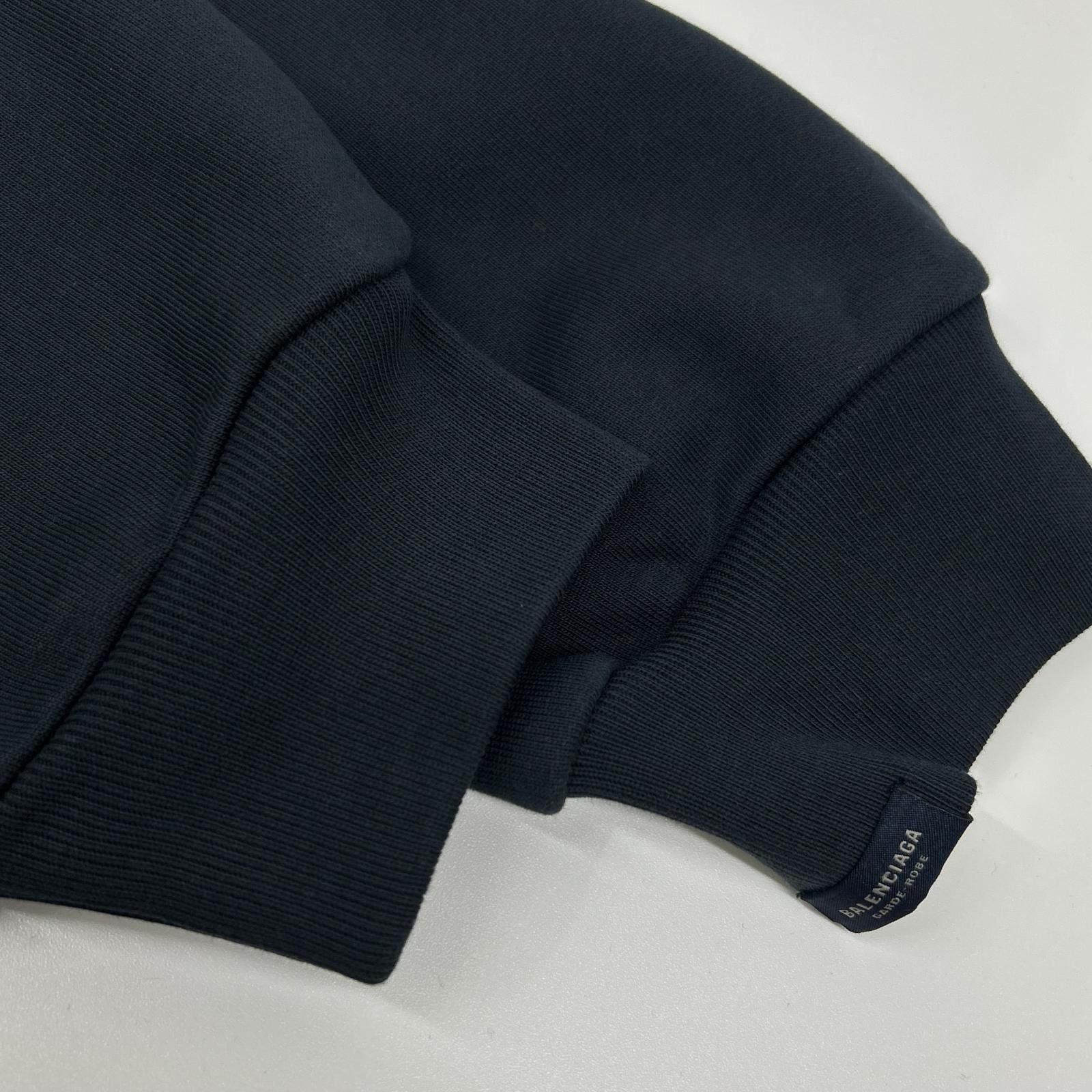 Balenciaga Black Garde Robe Sweatshirt XS — view 7