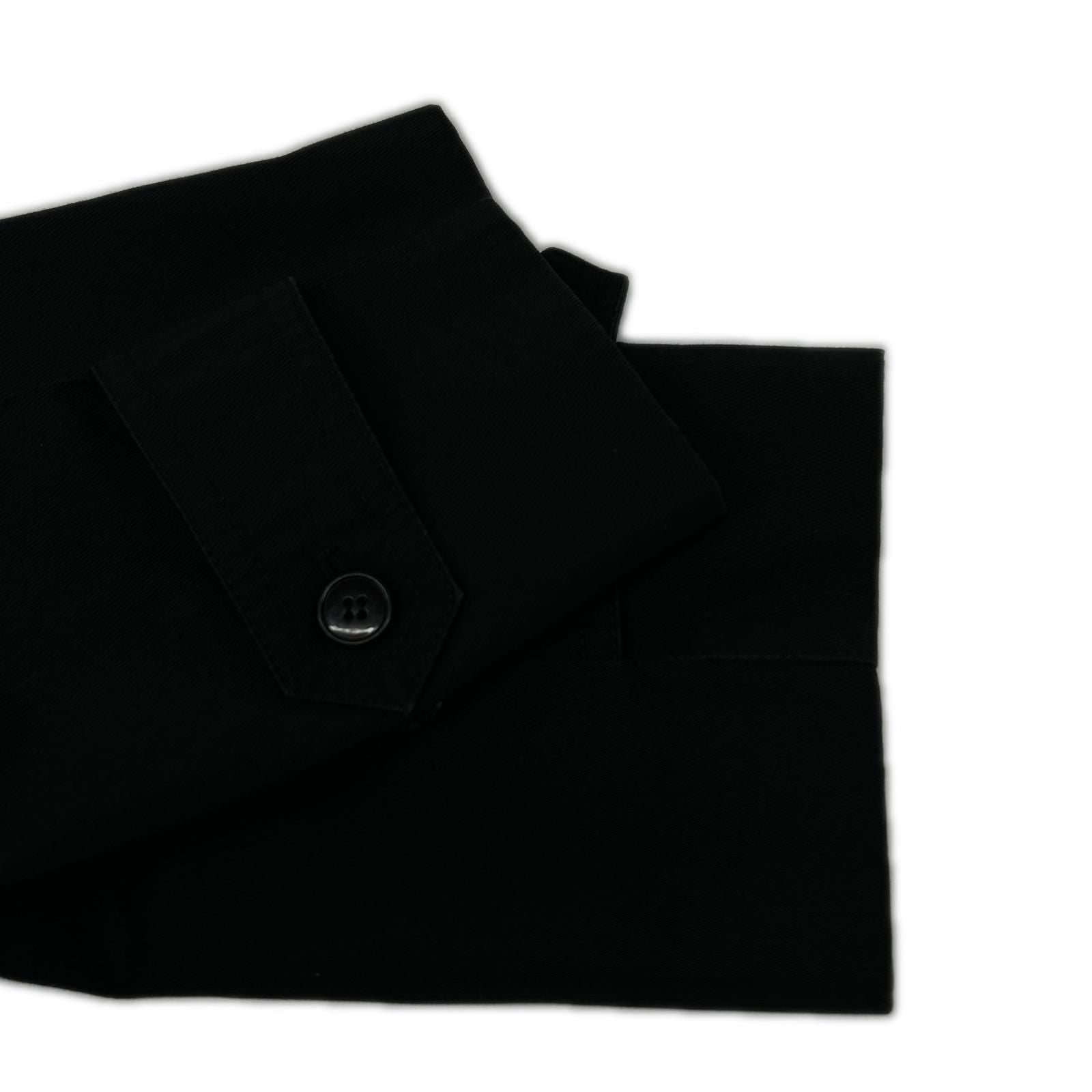Dolce & Gabbana Black Trench Coat 46 — view 7