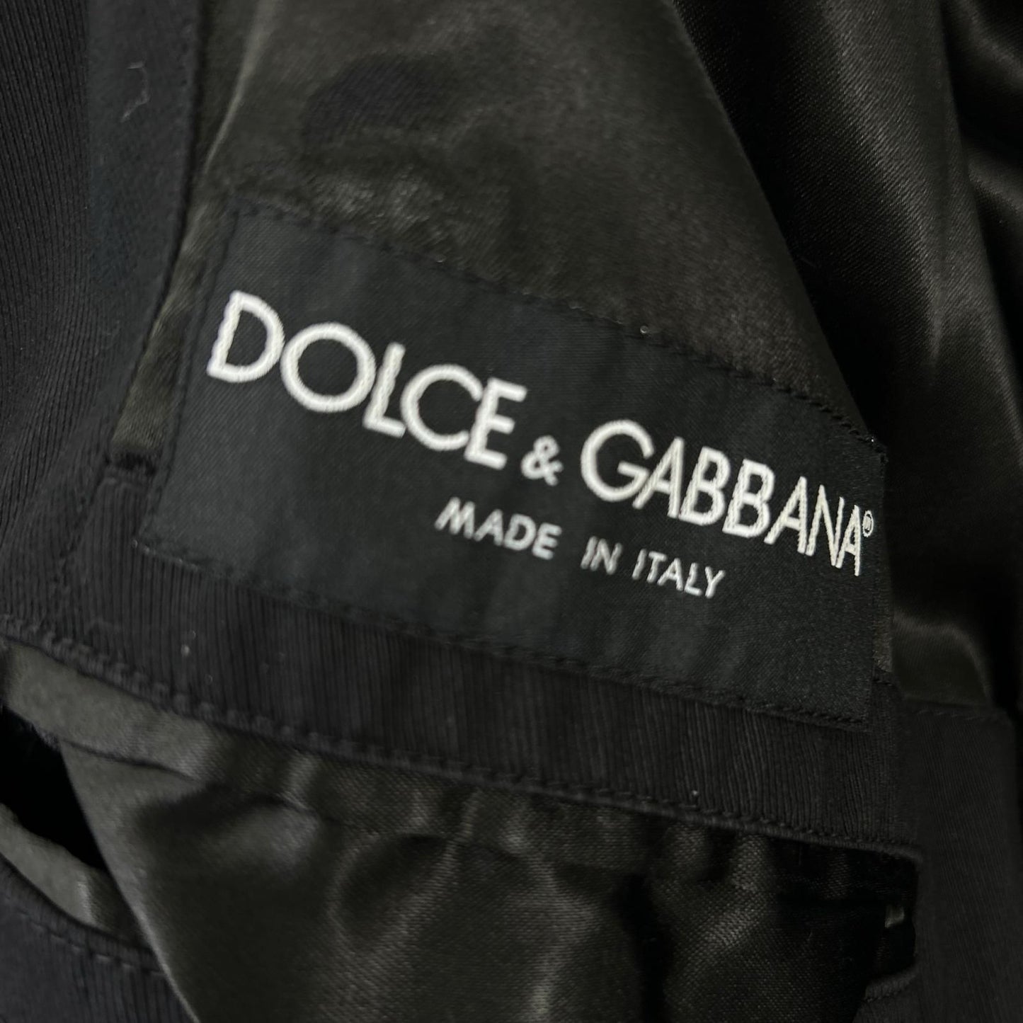Dolce & Gabbana Black Trench Coat 46 — view 4
