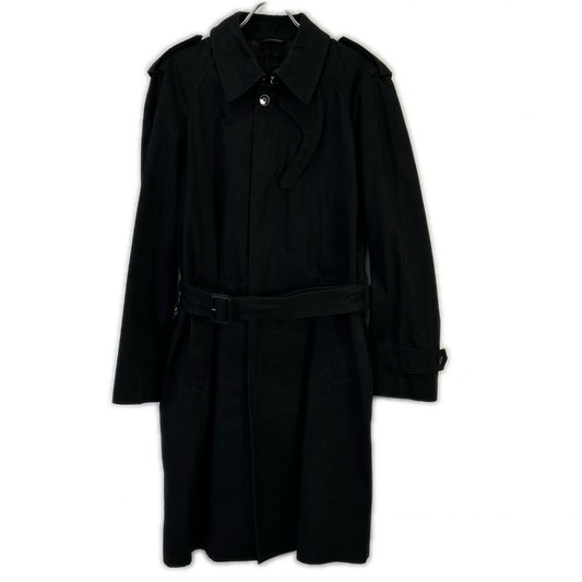 Dolce & Gabbana Black Trench Coat 46