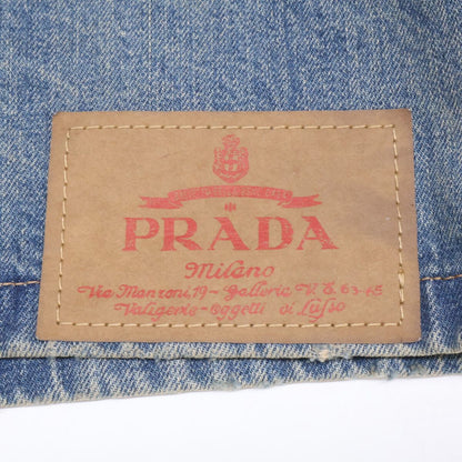 Prada Denim Bowling Shirt — view 8