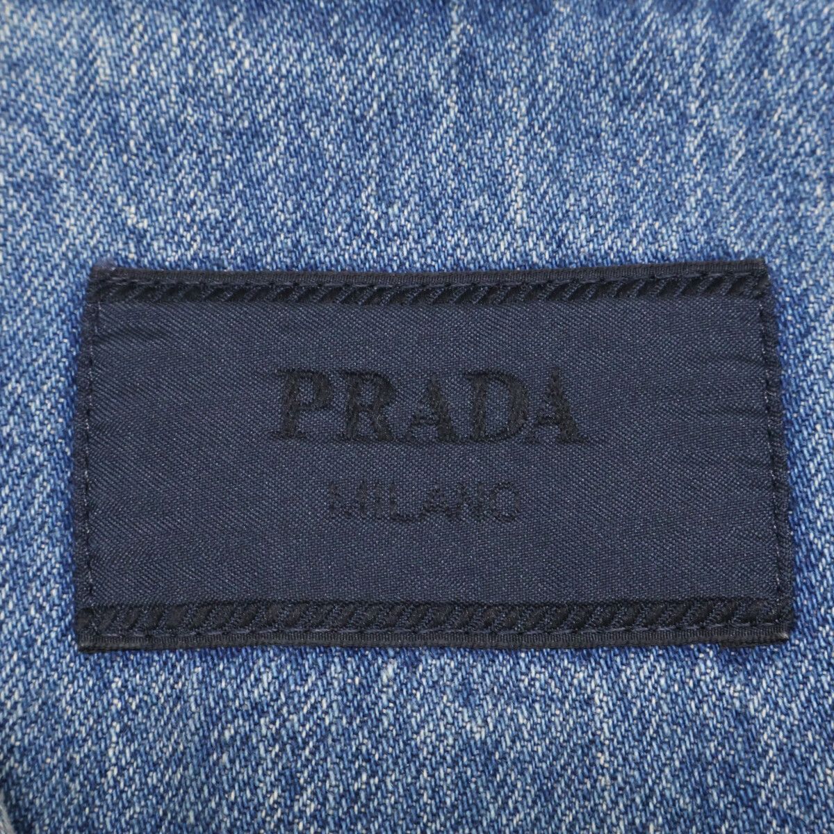 Prada Denim Bowling Shirt — view 4
