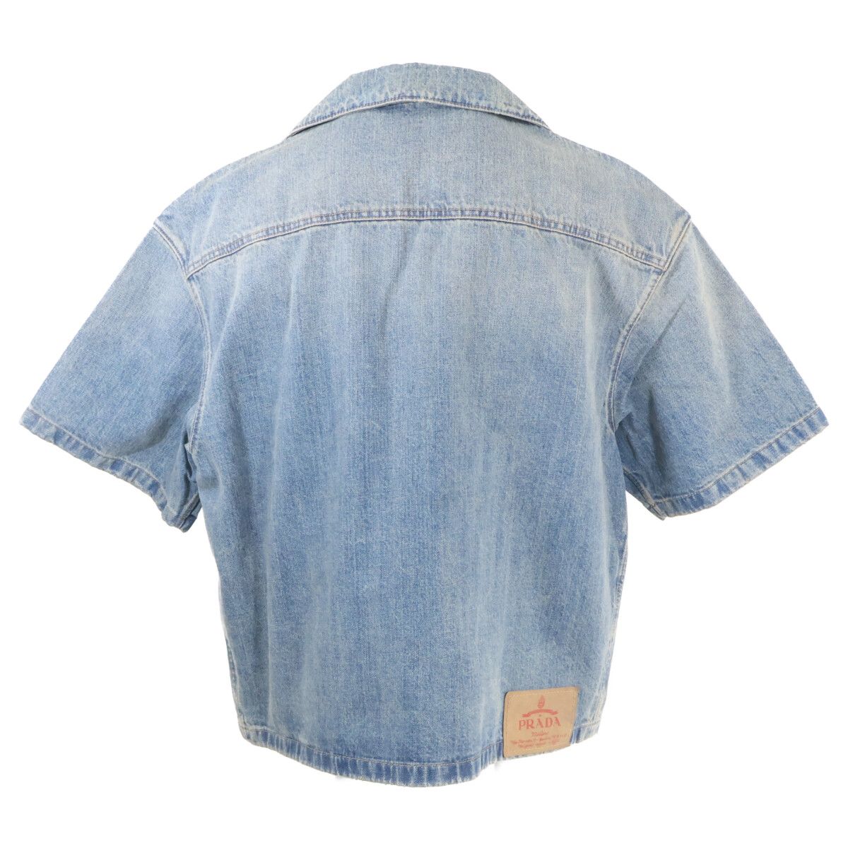 Prada Denim Bowling Shirt — view 2