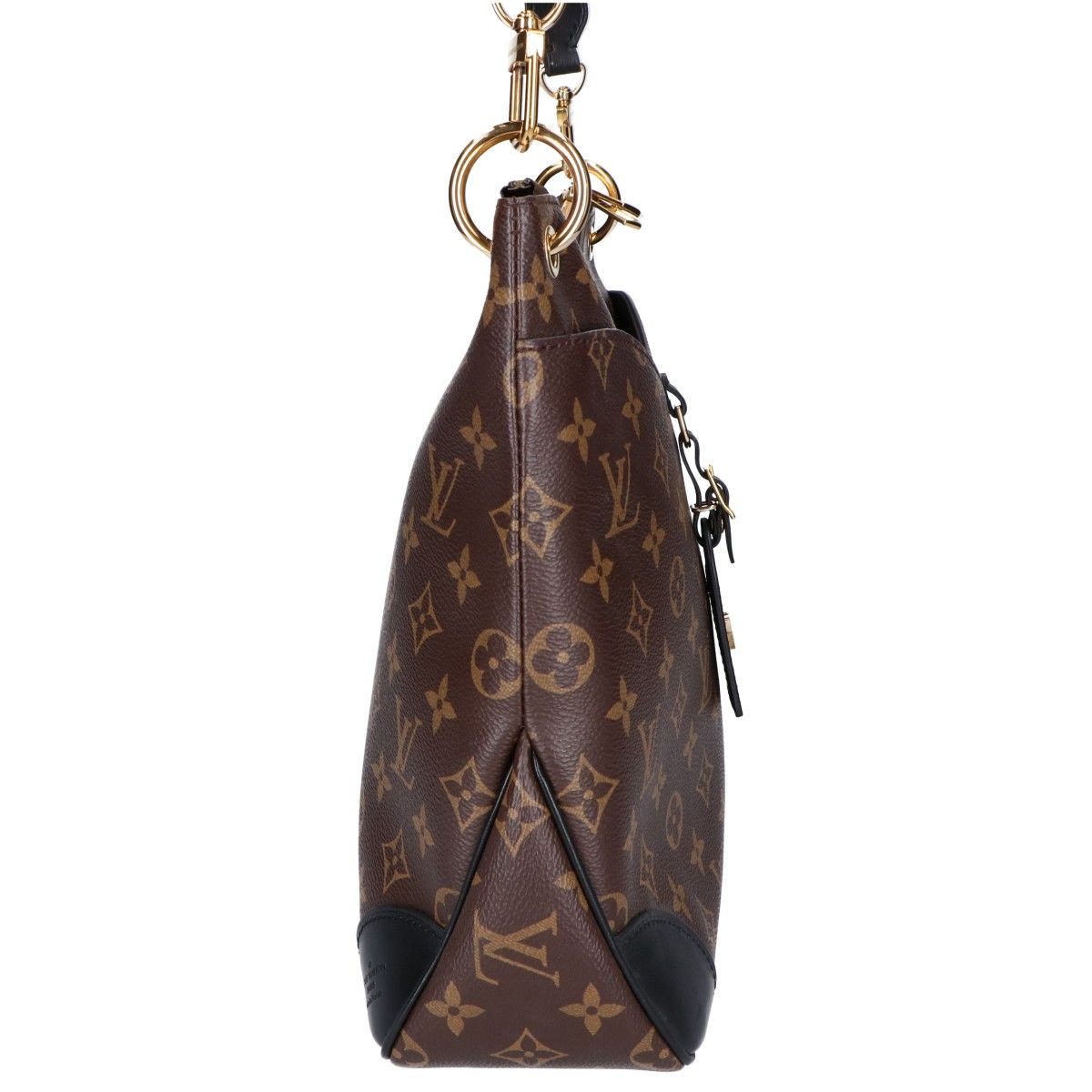 Louis Vuitton Monogram Macassar Odeon Shoulder — view 4