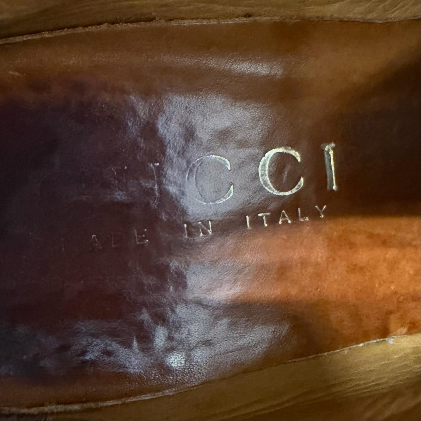 Gucci 114 Leather Horsebit Chukka Boots Ankle Brown 40 Recommended — view 6