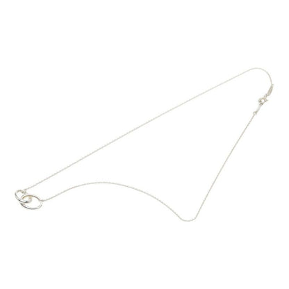 Tiffany & Co Elsa Peretti Double Loop Pendant Silver — view 4