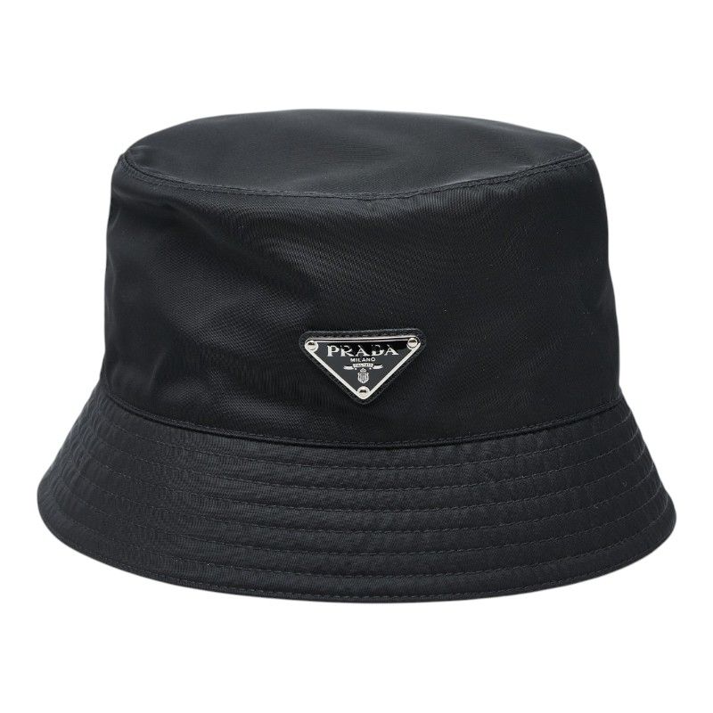 Prada Re-Nylon Bucket Hat L 59 cm Black Nylon