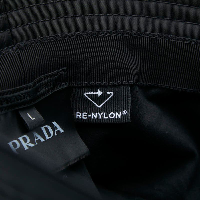 Prada Re-Nylon Bucket Hat L 59 cm Black Nylon — view 6