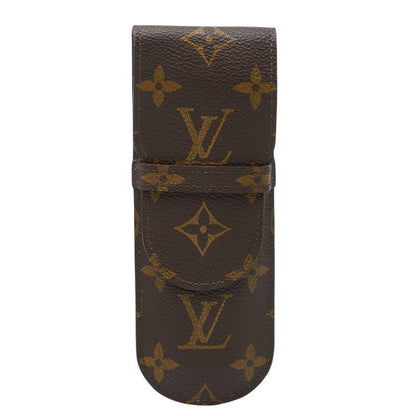 Louis Vuitton Monogram Etui Stiro Pen Case Brown