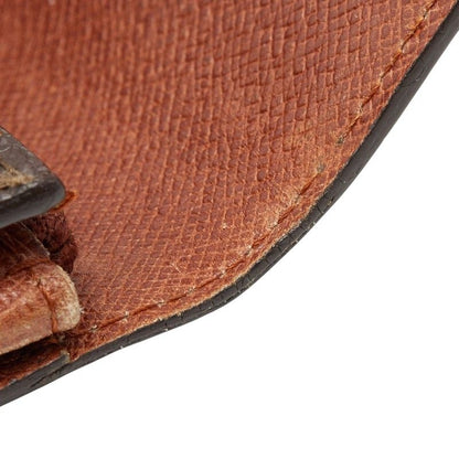 Louis Vuitton Monogram Porte Monet Cles Wallet Billfold Brown Leather — view 8