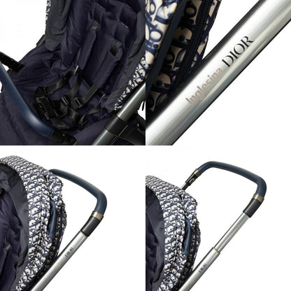 Dior Inglesina Oblique Baby Navy Stroller — view 8
