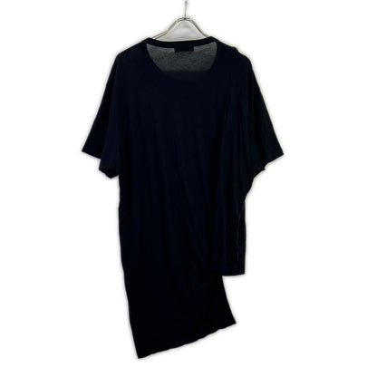 Dior Yohji Yamamoto Pour Homme Ama Jersey Asymmetry Hem S Top — view 2