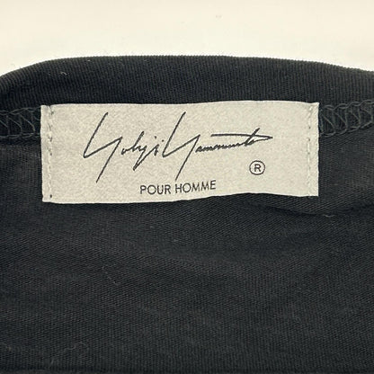 Dior Yohji Yamamoto Pour Homme Ama Jersey Asymmetry Hem S Top — view 3