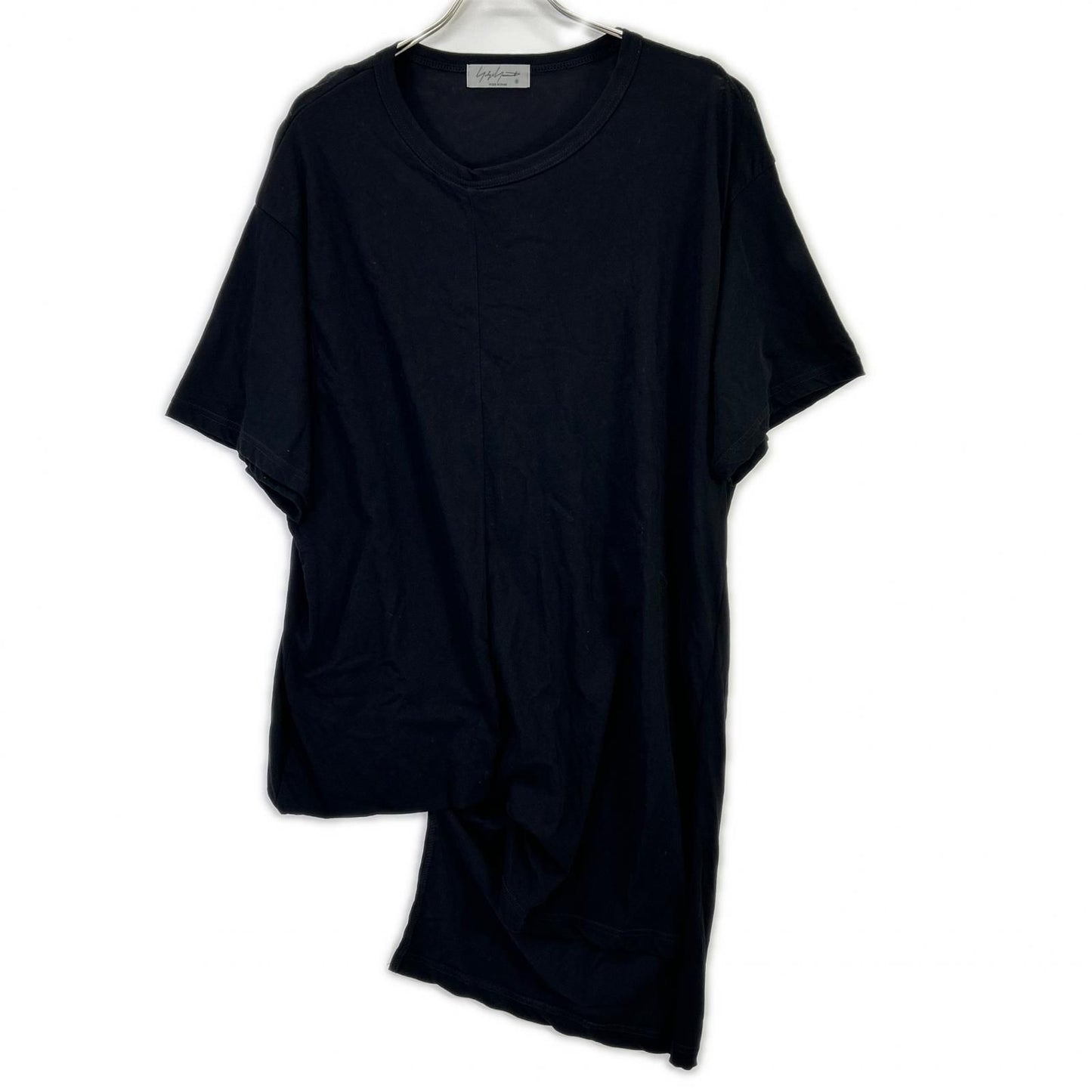 Dior Yohji Yamamoto Pour Homme Ama Jersey Asymmetry Hem S Top