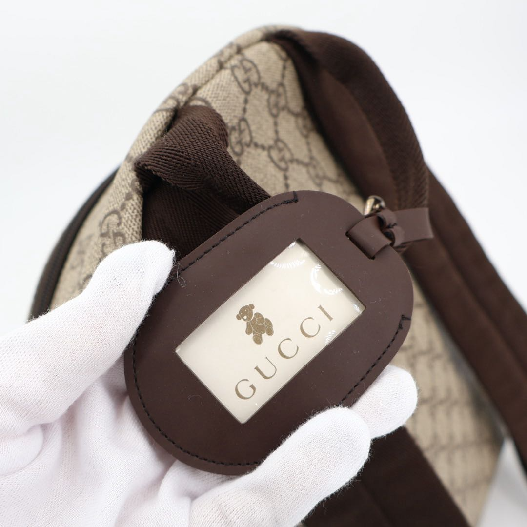 Gucci Children's GG Supreme Backpack — view 3