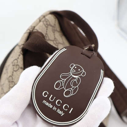 Gucci Children's GG Supreme Backpack — view 7