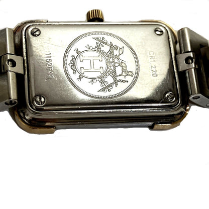 Hermes Croajour NB Watch SS Quartz White Dial — view 5