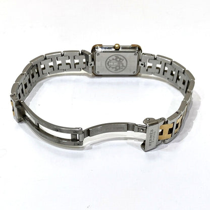 Hermes Croajour NB Watch SS Quartz White Dial — view 7