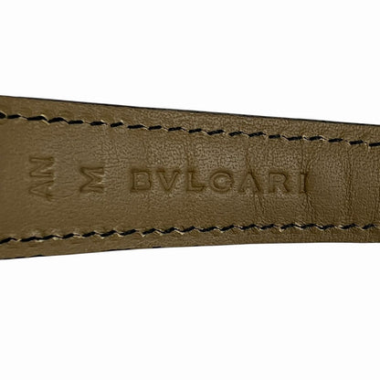 Bvlgari Solo Tempo Watch SS Leather Quartz — view 8