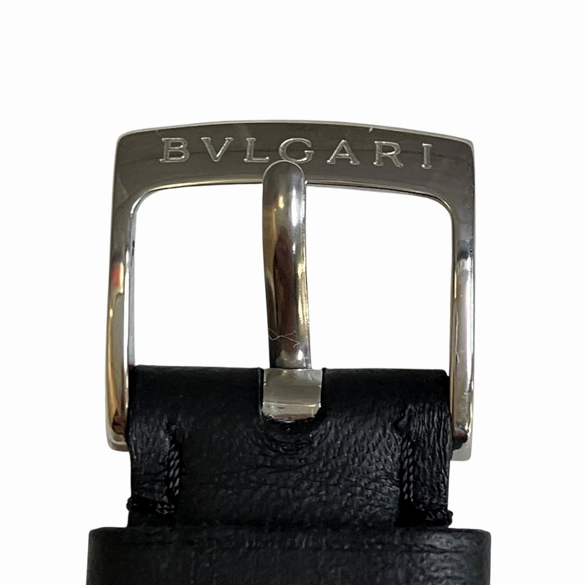 Bvlgari Solo Tempo Watch SS Leather Quartz — view 6