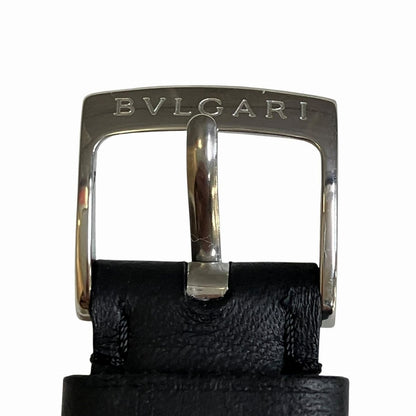 Bvlgari Solo Tempo Watch SS Leather Quartz — view 6