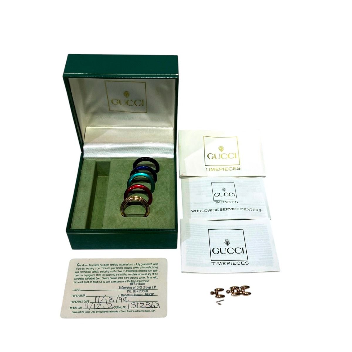 Gucci Change Bezel Watch Quartz White Dial 11 12.2 — view 9