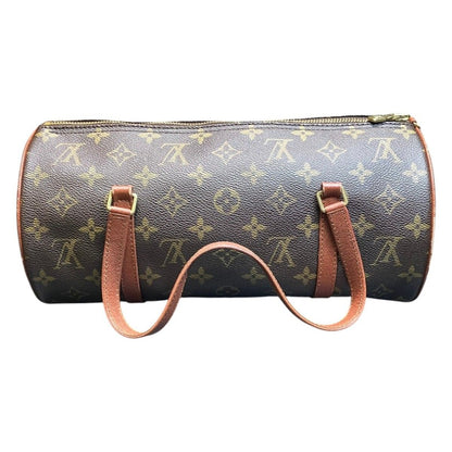 Louis Vuitton Vintage Papillon 30 Monogram Handbag Canvas — view 9