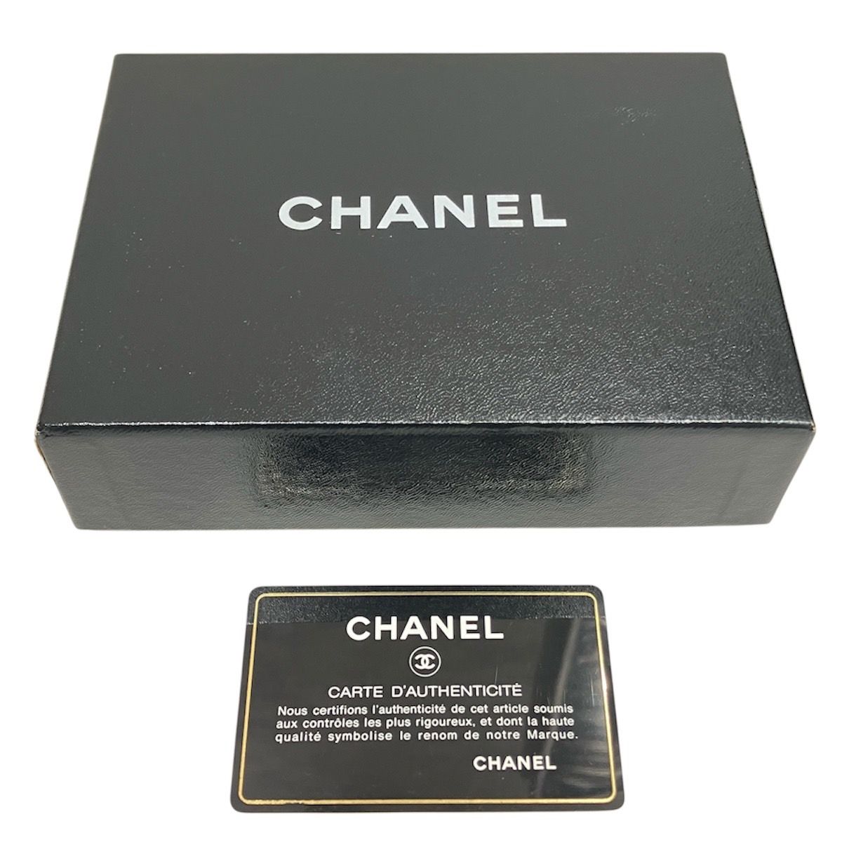 Chanel CC Logo Quilted Bifold Wallet Enamel — view 5