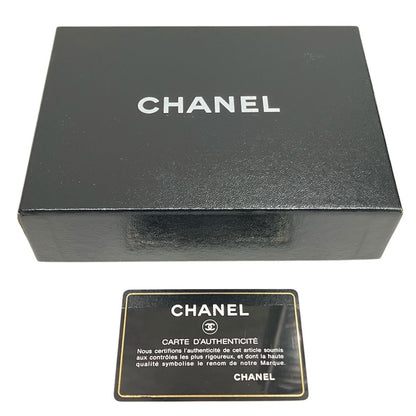 Chanel CC Logo Quilted Bifold Wallet Enamel — view 5
