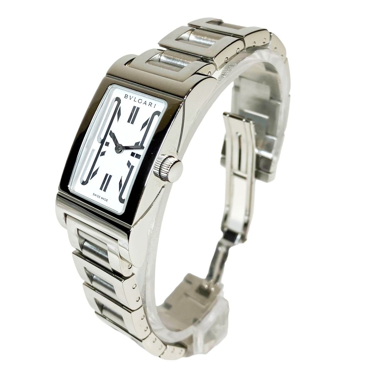 Bvlgari Watch SS Quartz White Dial — view 2