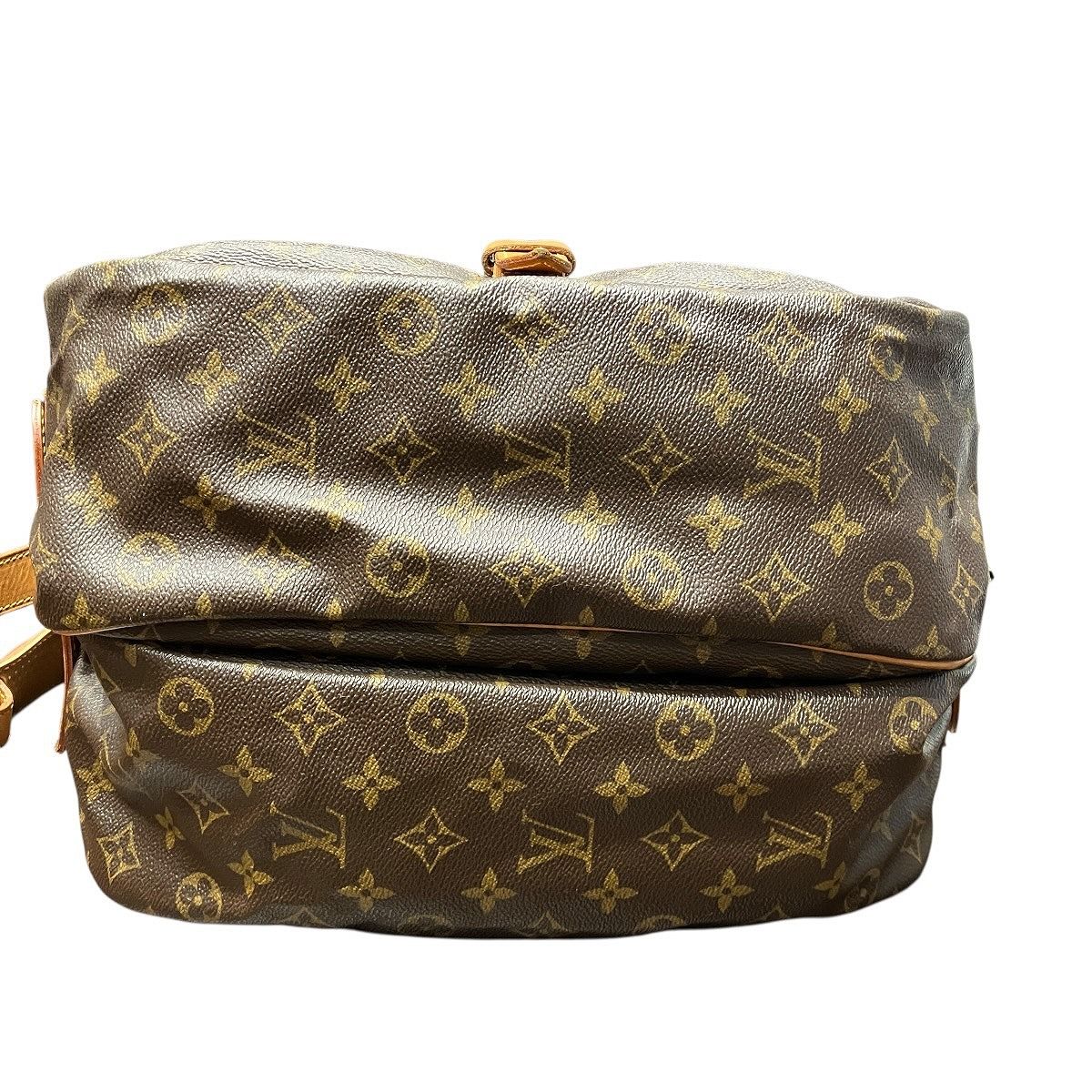 Louis Vuitton Saumur 30 Monogram Shoulder Bag Canvas — view 3