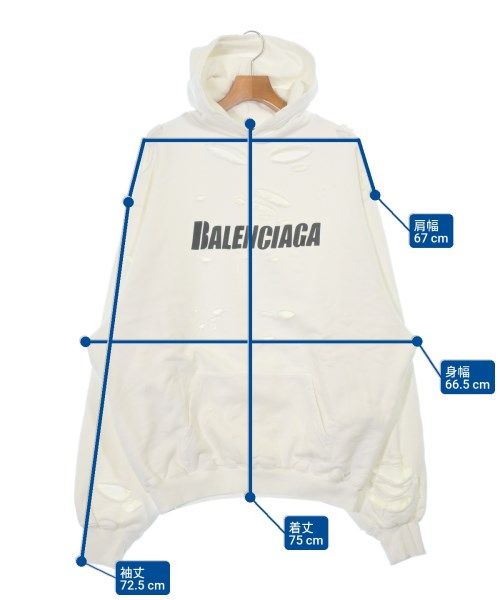Balenciaga Hoodie White — view 6