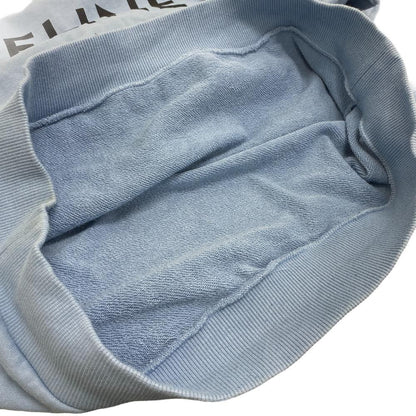 Celine Eddie Era Cotton Hoodie Blue — view 6