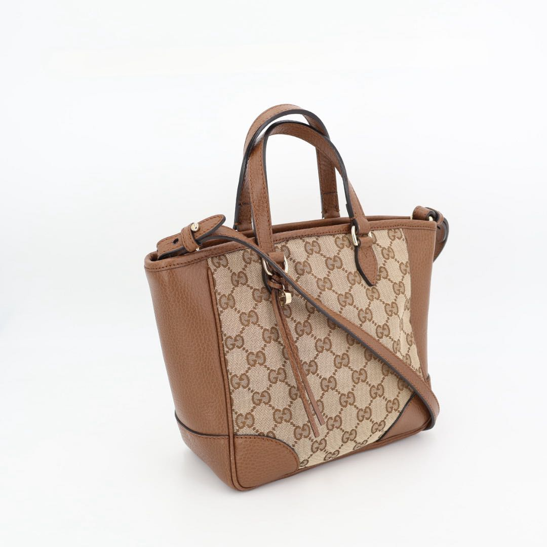 Gucci GG Canvas Mini Tote 2-Way Shoulder