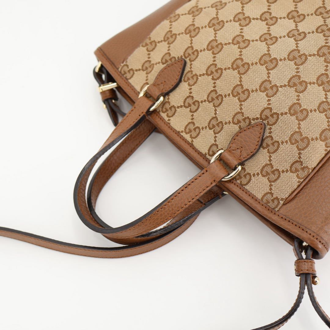 Gucci GG Canvas Mini Tote 2-Way Shoulder — view 5